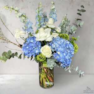 Azure Calm (Vase Arrangement)